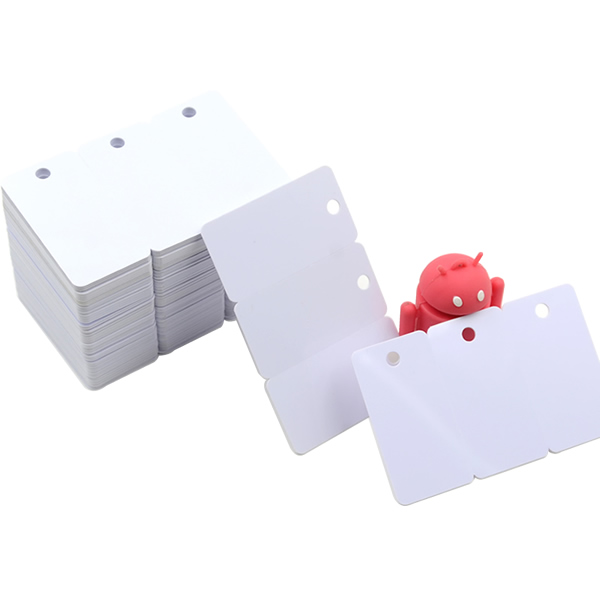 Blank White PVC Cards