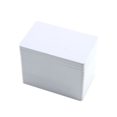 Blank White PVC Cards
