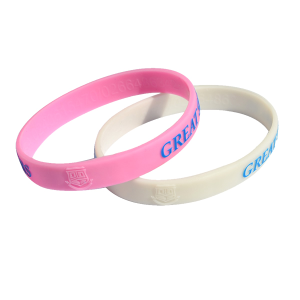 Custom Printed Branded Silicone Bracelets