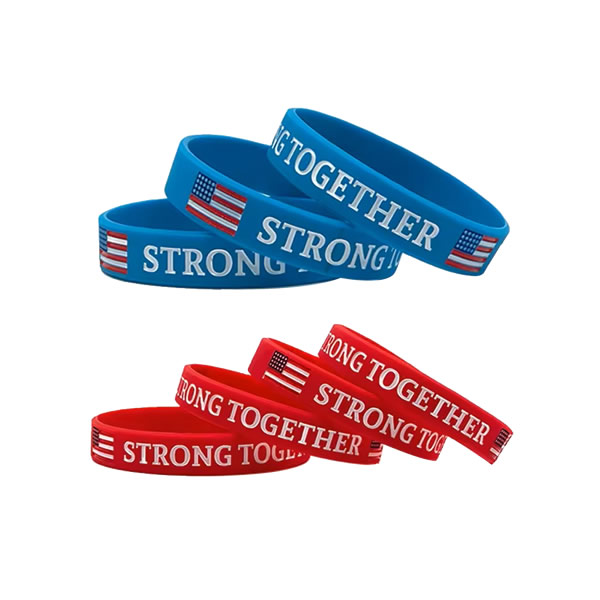 Custom Printed Branded Silicone Bracelets