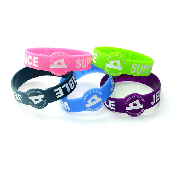 Custom Printed Silicone Wristbands