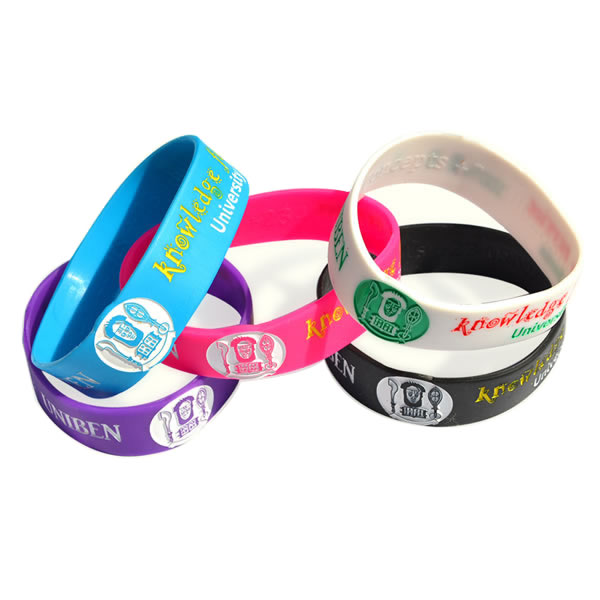 Custom Silicone Bracelets with Logo For Events