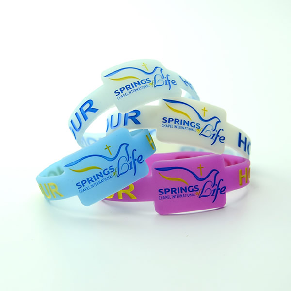 Custom Silicone Wristbands with Logo