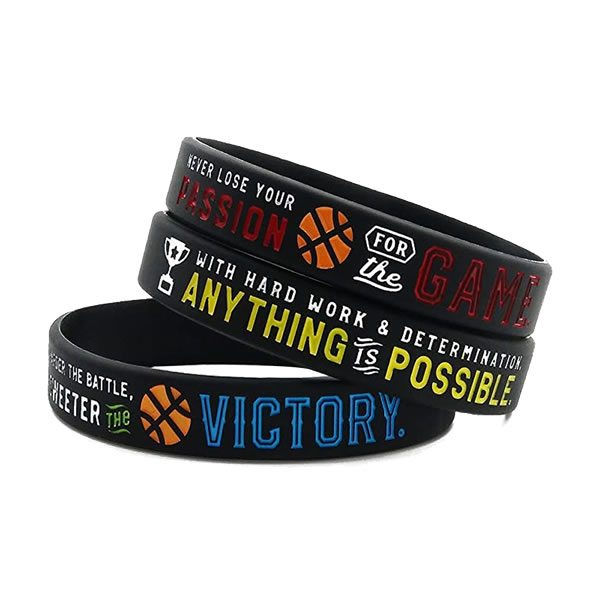 Personalized Logo Silicone Bracelets