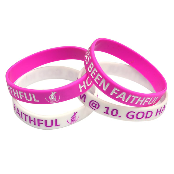 Personalized Logo Silicone Bracelets