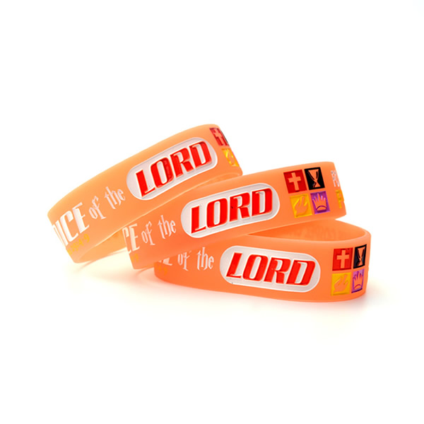 Personalized Printed Silicone Wristbands
