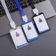 Metal Card Holder Lanyard, VIP Pass & Visitor Lanyards with Aluminium Alloy ID Card Holder
