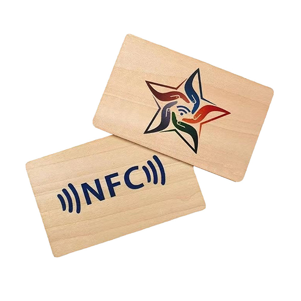 Wooden NFC Cards | Bamboo NFC Business Cards, Eco-Friendly Tap Smart Cards