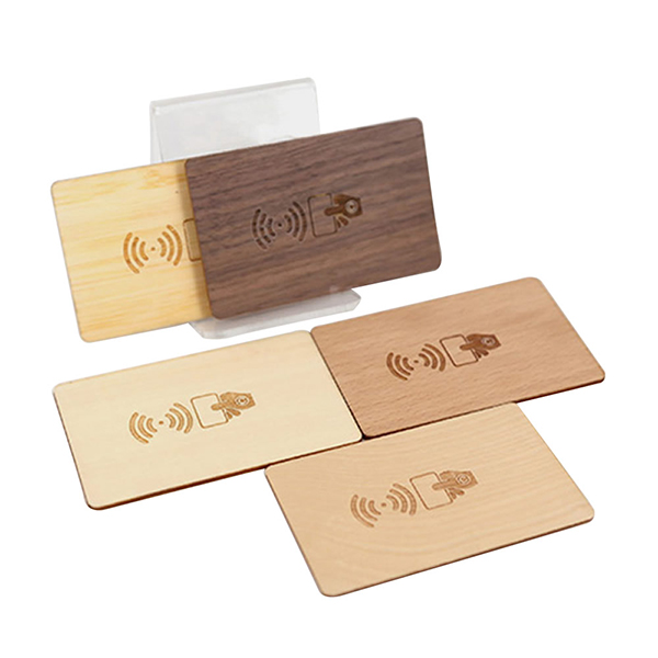 Wooden NFC Cards | Bamboo NFC Business Cards, Eco-Friendly Tap Smart Cards