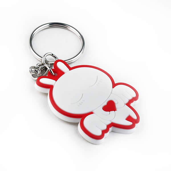NFC Keychains Custom Soft PVC NFC Keyfob with Ntag213/215 Chip