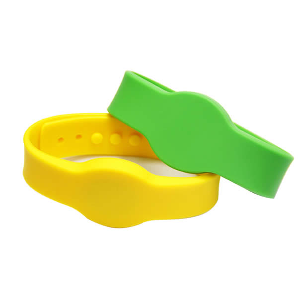 Custom RFID Wristbands, 13.56MHz Mifare RFID Bracelet for Hotel & Festival Solutions