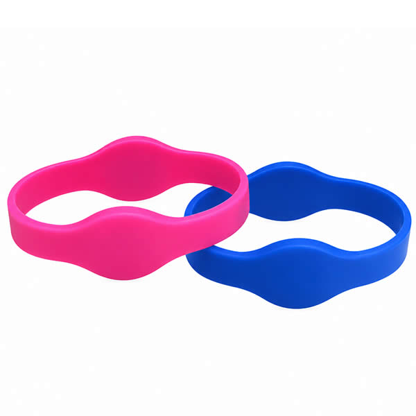 RFID Chip Bracelet, Dual Frequency Programmable Mifare Wristband for Access Control