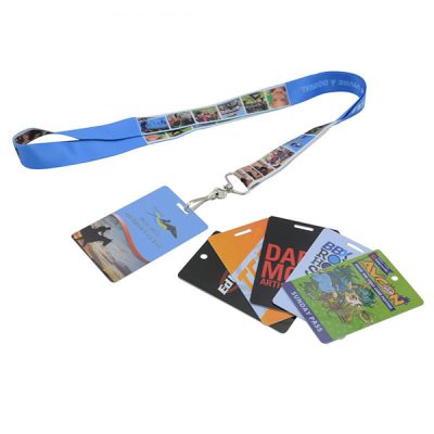 ID Card and Lanyard, ID Tag Lanyards Neck Strap for Staff Nametags