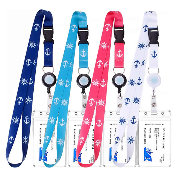 ID Lanyard with Badge Holder, Nurse & Teacher Lanyards for ID Cards and Badges