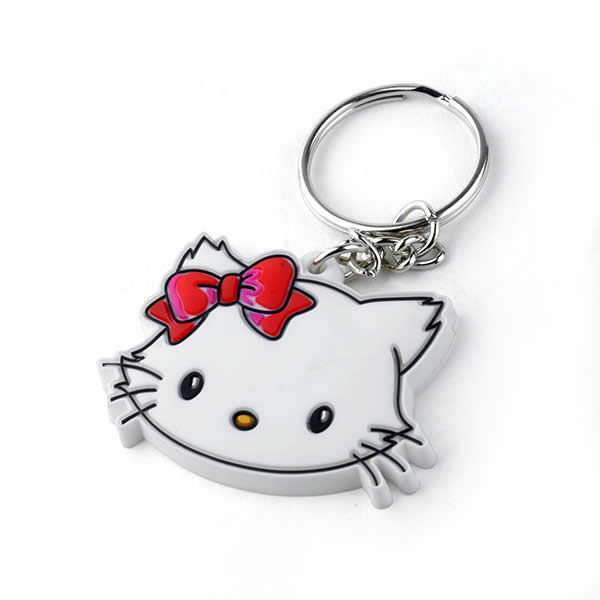 NFC Keychains Custom Soft PVC NFC Keyfob with Ntag213/215 Chip