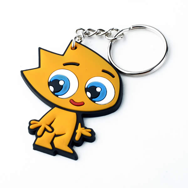 NFC Keychains Custom Soft PVC NFC Keyfob with Ntag213/215 Chip