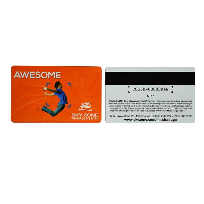 Custom Printed PVC Gift Card & Paper Card Sleeve Combo Set