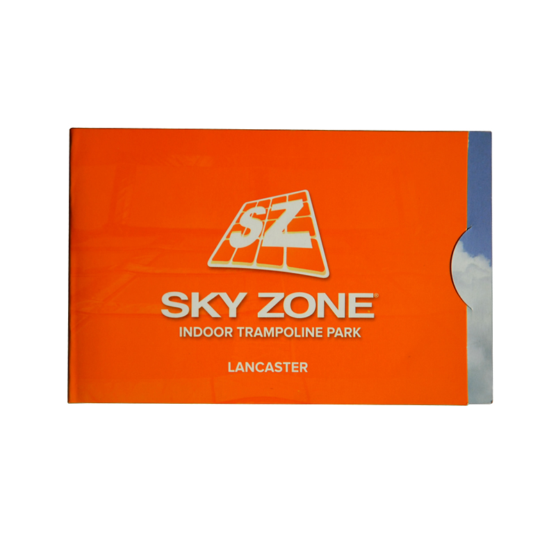 Custom Printed PVC Gift Card & Paper Card Sleeve Combo Set