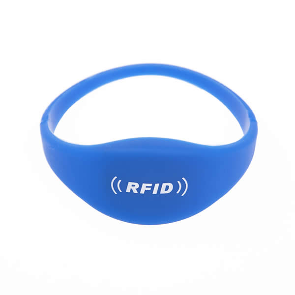 RFID Bracelet, RFID Chip Wrist Tag Band, Silicone RFID Wrist Band for Identification