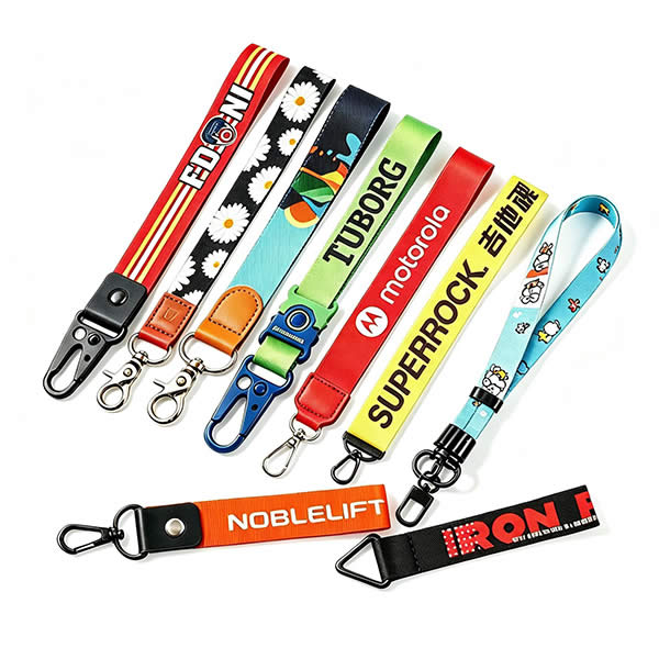 Wrist Lanyard, Short Thread Hand Wrist Strap Lanyard for Keys