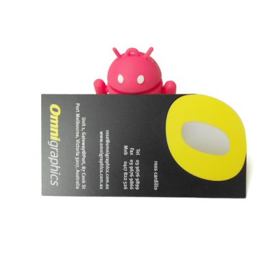 Custom Clear Transparent PVC Business Cards
