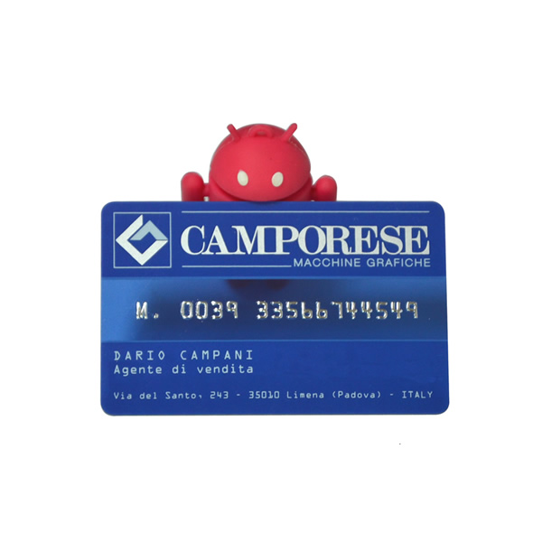 Transparent PVC Name Card Custom Logo Printing