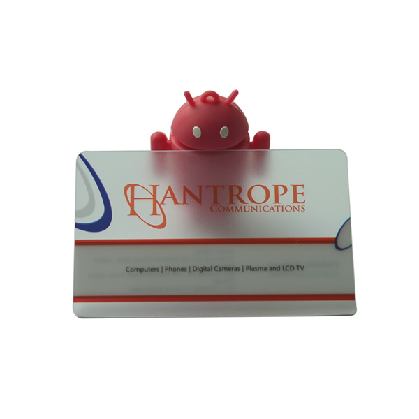 Custom Clear Transparent PVC Business Cards