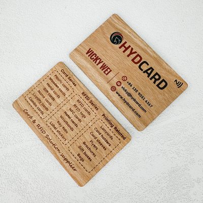 Wooden NFC Cards | Bamboo NFC Business Cards, Eco-Friendly Tap Smart Cards