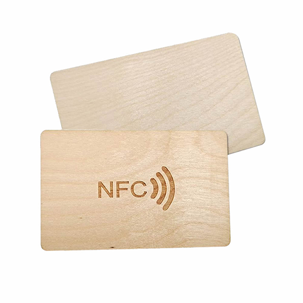 Wooden NFC Cards | Bamboo NFC Business Cards, Eco-Friendly Tap Smart Cards