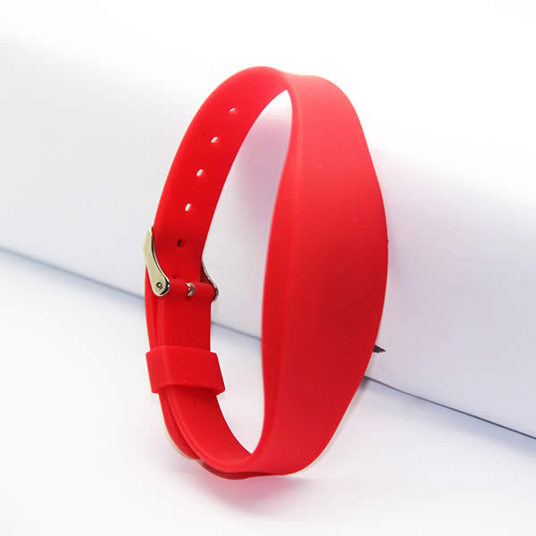 RFID Chip Wristband, 125KHz Waterproof RFID Bracelet for Wrist RFID Solutions