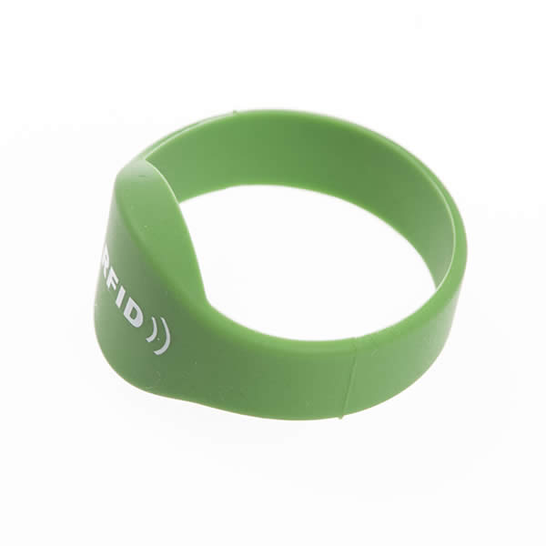 RFID Wristband, RFID Tag Bracelet, Reusable RFID Bands for Access Control